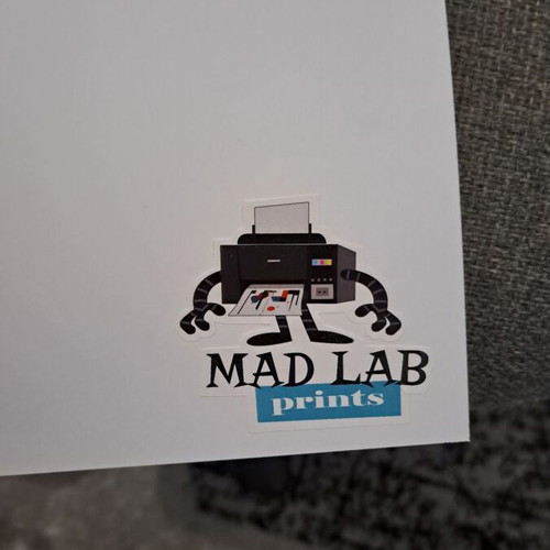 Gym poster new, Mad Lab Prints print 33x48 cm