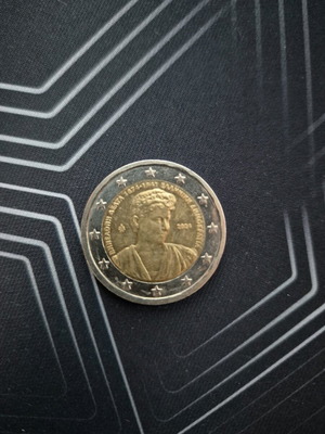 Collectible 2€ Greece 2024 coin new, 150 years Penelope Delta