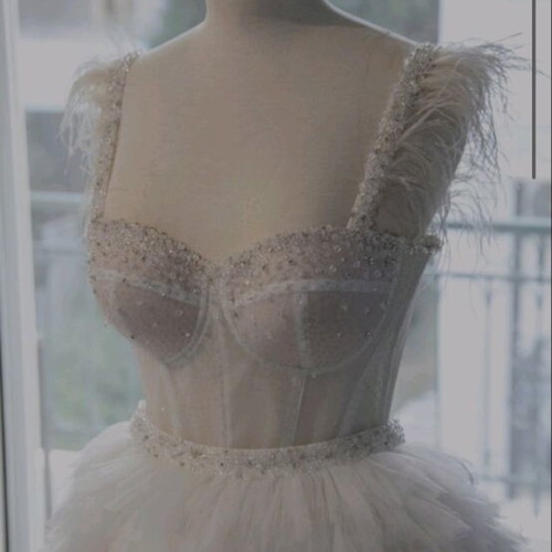Anna Sposa 2-in-1 wedding dress 2025 with Swarovski crystals