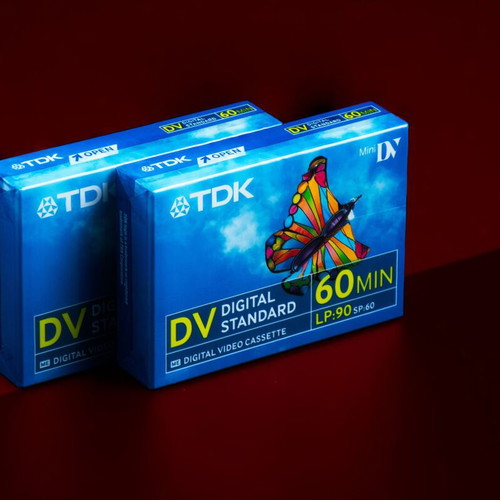 TDK Mini DV ψηφιακές βιντεοκασέτες καινούργιες, πακέτο 2 τεμαχίων
