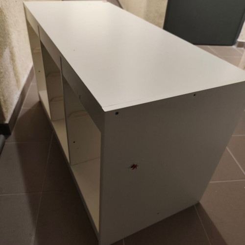 Children's storage furniture used, white, IKEA Trofast frame