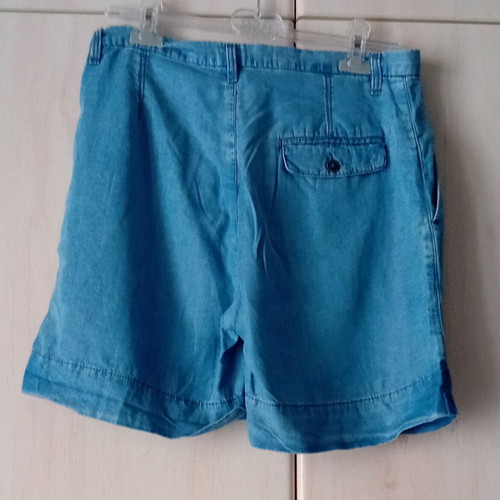 Mango denim shorts used, size 38, blue