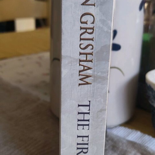 John Grisham The Firm used with yellowed pages