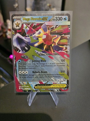 Mega Starmie ex (POR 021) Pokemon Card καινούργιο