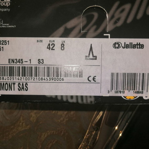 Jallatte men's shoes size 42 used brown