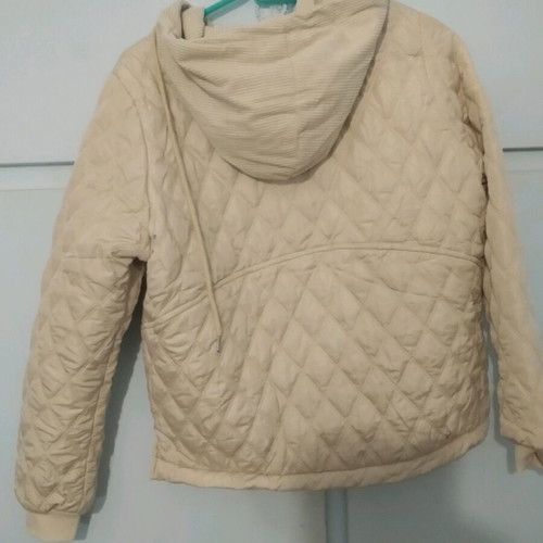 Quilted women's beige jacket L new