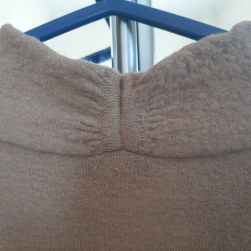 Armani Jeans wool blouse beige brown size XS-S like new