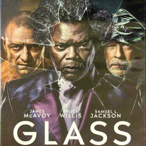 Glass DVD used, horror action movie with English subtitles