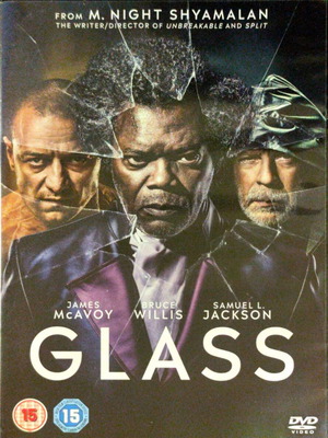 Glass DVD used, horror action movie with English subtitles