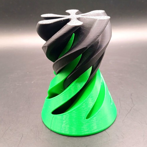 3D printed spiral cone fidget toy new, 10cm, stress relief toy