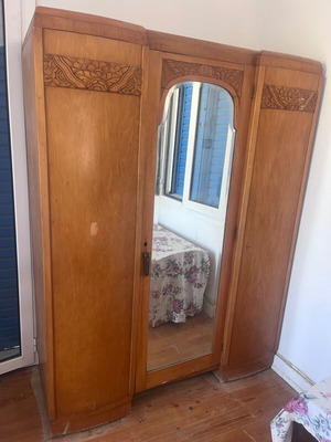 Antique wooden cupboard