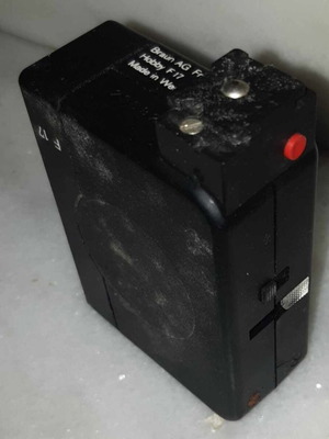 Flash for vintage Braun camera used