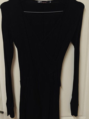 Women's blouse dress like new, black, size M