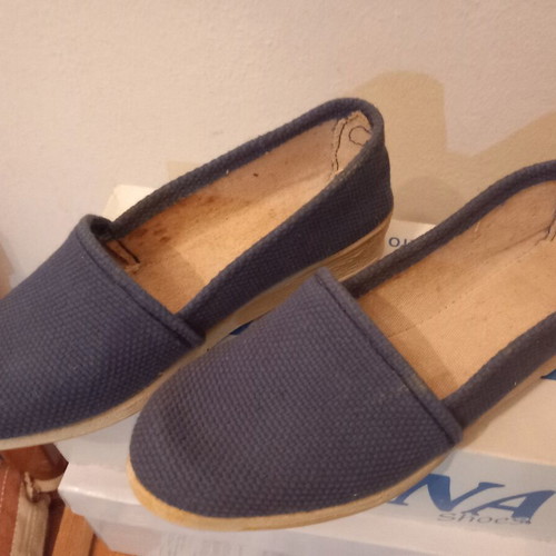 Canvas shoes size 36 new, blue
