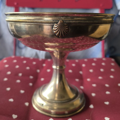 Silver-plated bowl fruit bowl like new with stamp