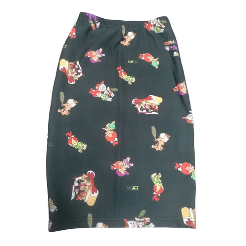 Chic Mess skirt with Flinstones figures like new XS-Small