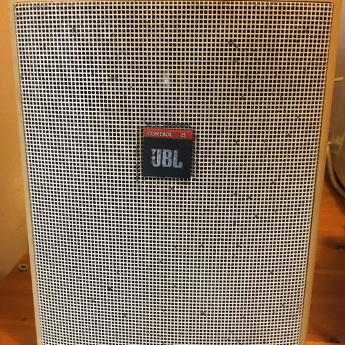 JBL Control 25 Monitor speakers used, pair with stands