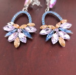 Rhinestone earrings new