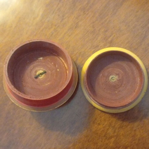 Antique collectible Indian handmade lacquer box like new