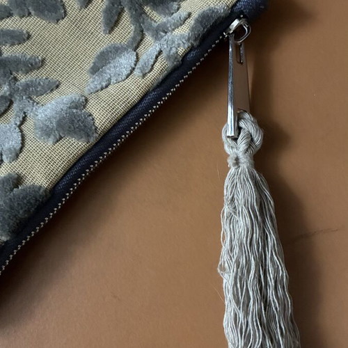 Fab of a Bag velvet wristlet bag