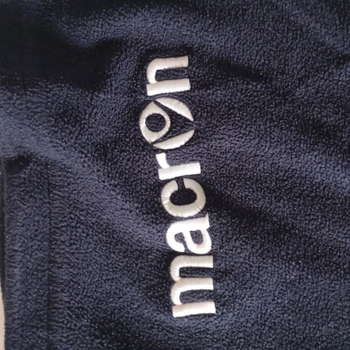 Macron Football Neck Warmer like new, dark blue with elastic