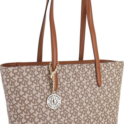 DKNY Bryant Women's Shoulder Shopper Bag Tan New