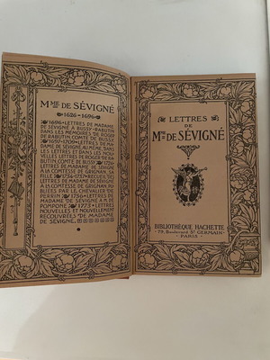 Lettres de Madame de Sevigne, έκδοση Hachette 1900-1920