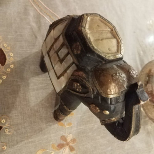 Decorative elephant used