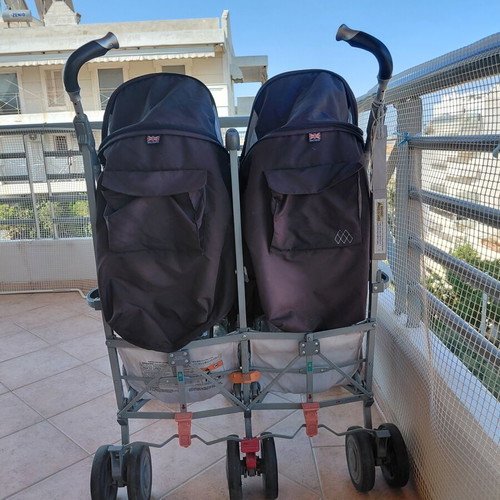 Maclaren double twin stroller