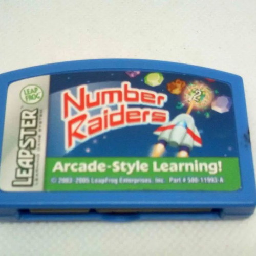 Leapster Number Raiders game used