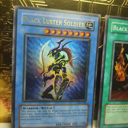 Yu-Gi-Oh! Black Luster Soldier and Ritual card pack, good condition