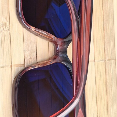 Vuarnet sunglasses used with brownlynx mineral lenses and spring hinges