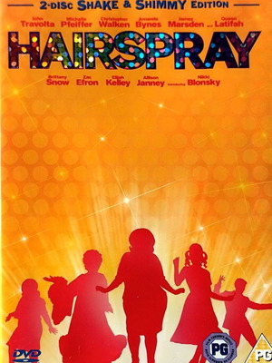 Hairspray musical comedy DVD used, double disc with English subtitles