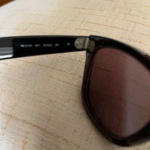 Ray Ban rb2140 901 Sunglasses with Myopic Lenses Like New, Black