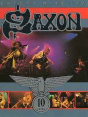 Saxon Greatest Hits Live! CD μεταχειρισμένο, metal