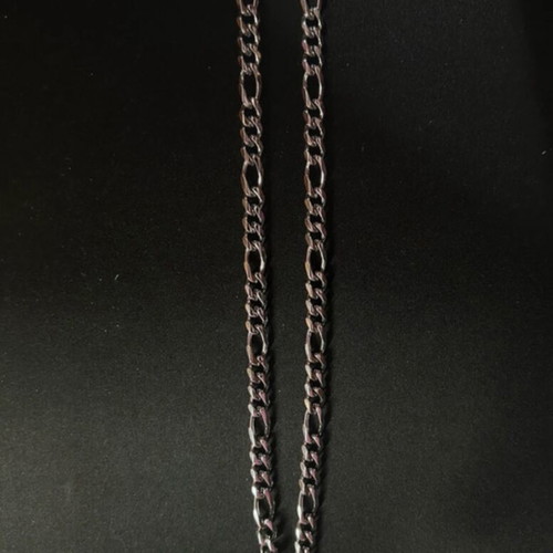 Boss Figaro chain necklace, silver