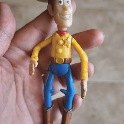 Sheriff Woody figure used, Disney Pixar Toy Story collectible 13 cm
