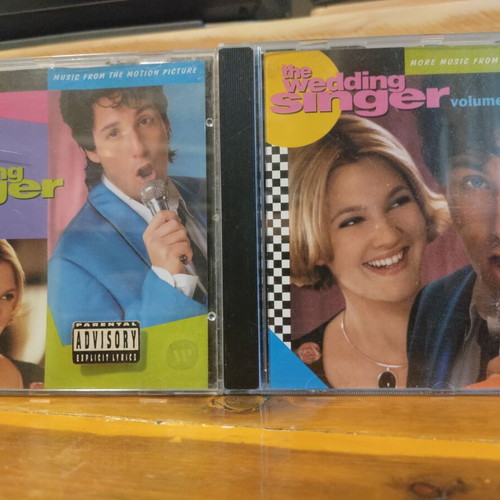 The Wedding Singer Soundtracks Vol 1 and 2 used, pop