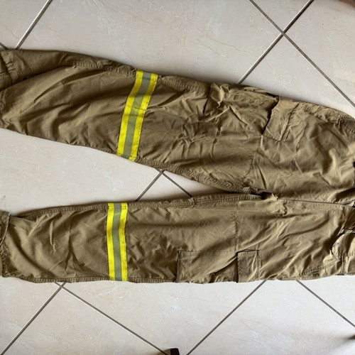 Seasonal firefighter set with jacket and pants