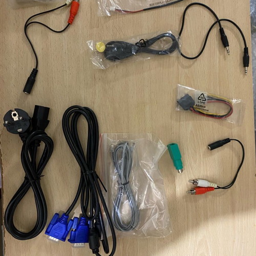 PC cables like new, set