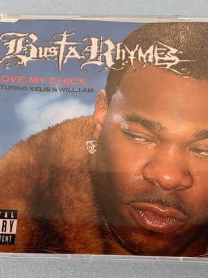 Busta Rhymes ft. Kelis & Will I am I Love My Chick 5-trk CD single used