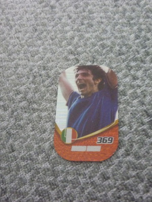 Paolo Rossi Italy Football Collectible Metal Tag used