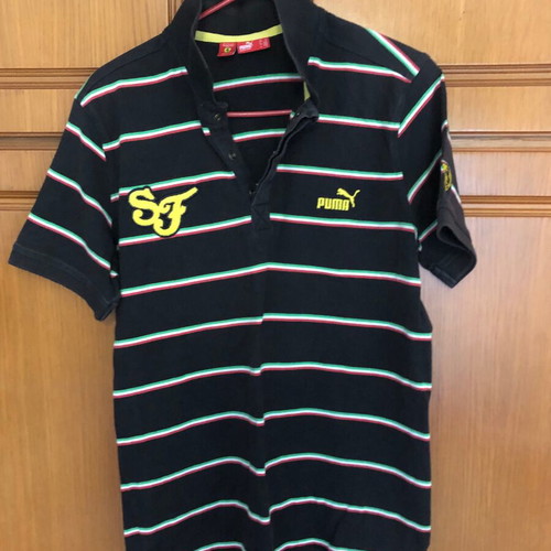 Scuderia Ferrari by Puma polo shirt used, multicolor, size M