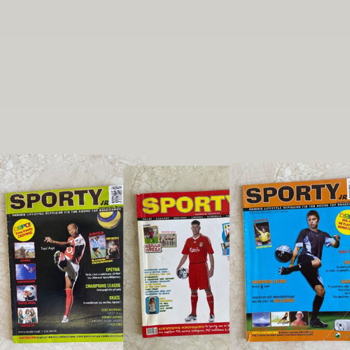 Sporty Jr magazine set of 3 collectible issues