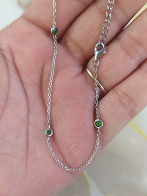 925 Women's Chain Bracelet New
