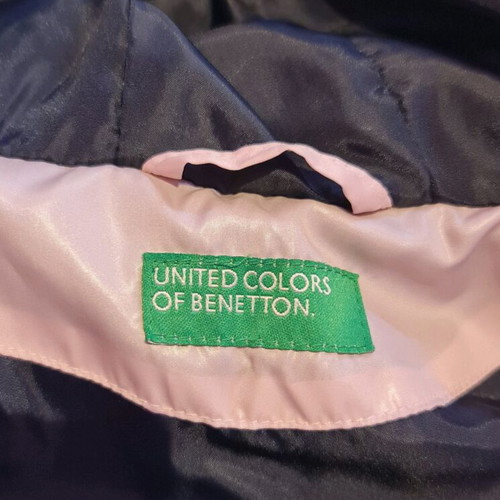 Benetton jacket for 2-year-old girl like new, soft pink