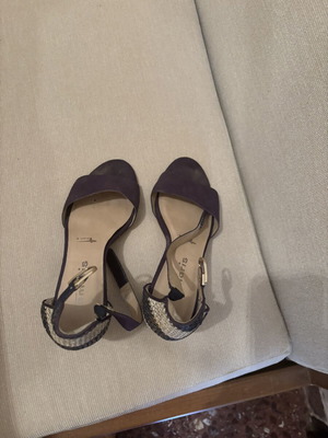 Tamaris sandals size 38 used, blue