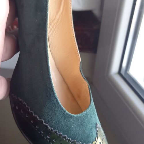Tsitsivas leather cypress pumps used, size 38