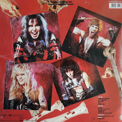 W.A.S.P. Winged Assasins vinyl record used, metal