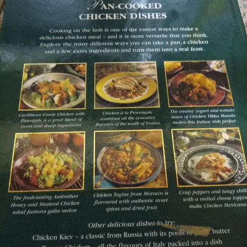 Recipes from Pan-Cooked Chicken Dishes Around the World cookbook like new